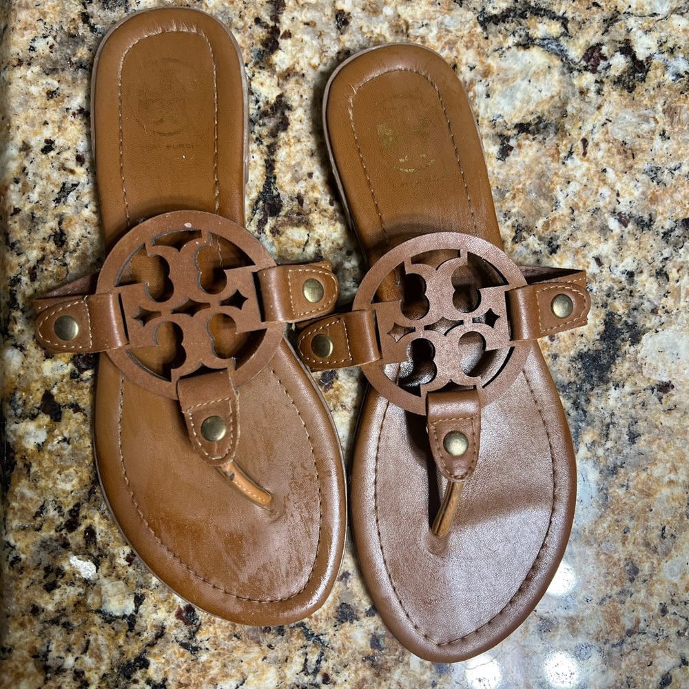 Tory Burch brown sandals